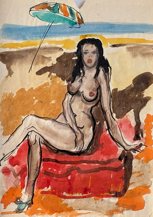 Nude at the Beach