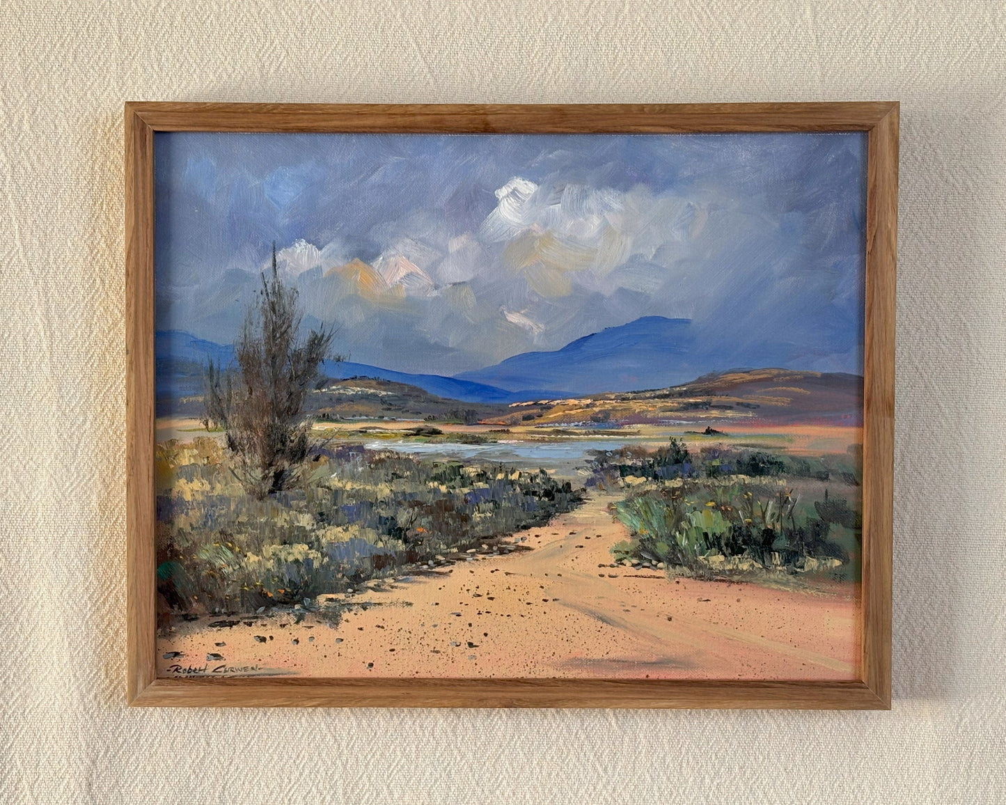Landscape with Blue Mountains