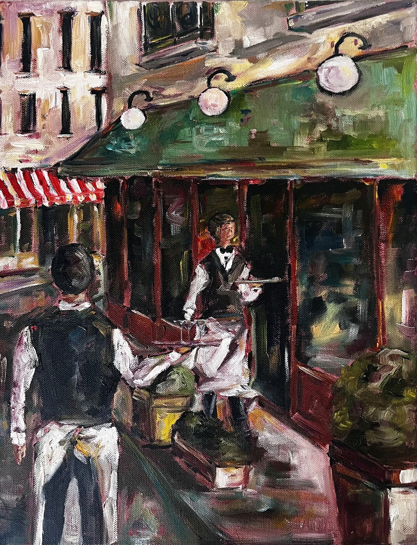 French Cafe Waiters