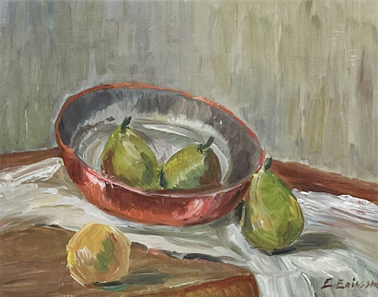 Fruit Study Still Life Oil Painting