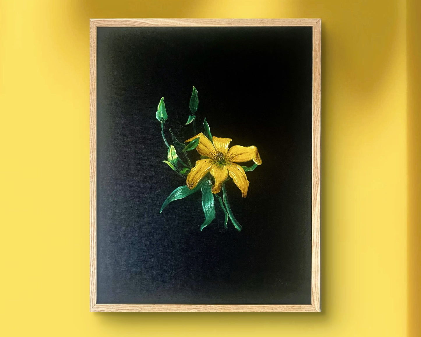 Yellow Lily Botanical