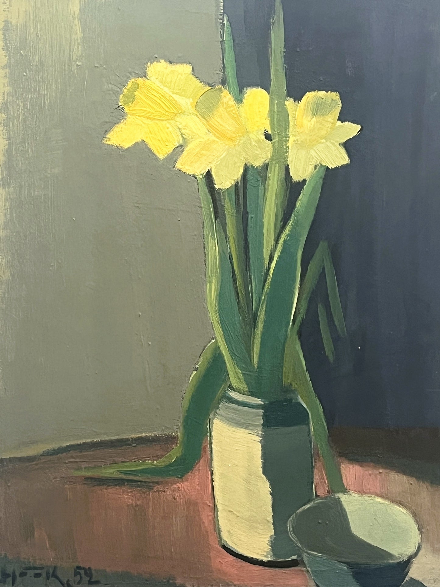 Mid-Century Still life with Daffodils