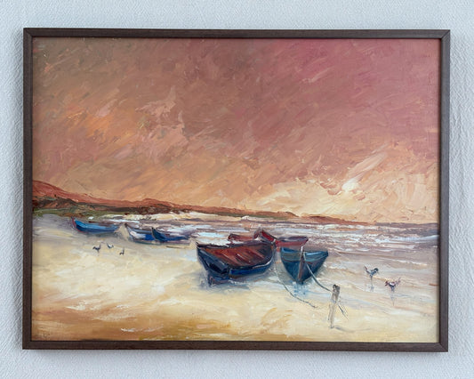 Fishing Boats at Sunrise
