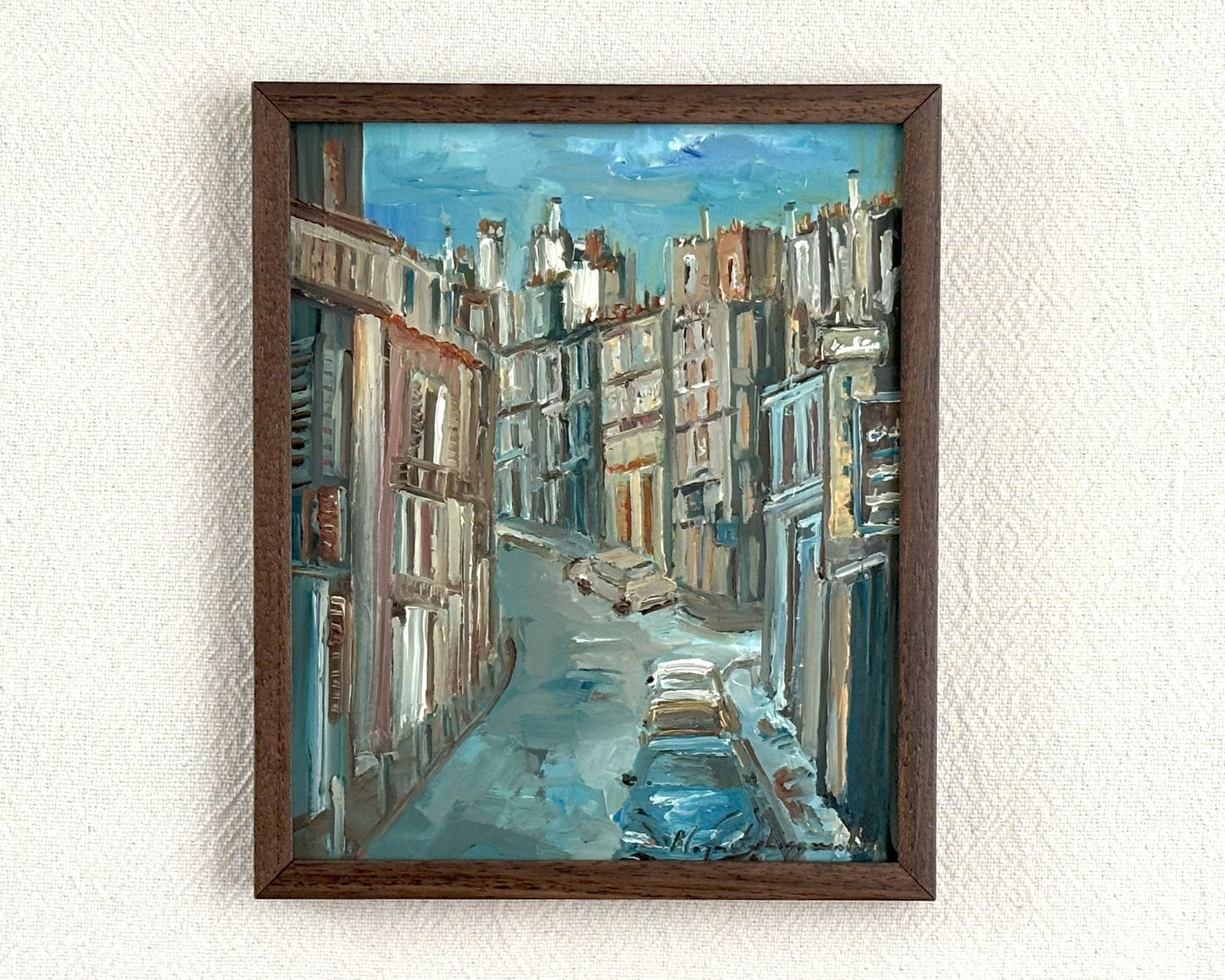 Blue Cityscape