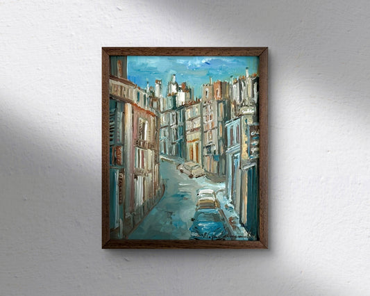 Blue Cityscape