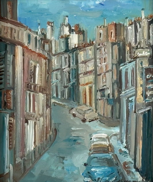 Blue Cityscape