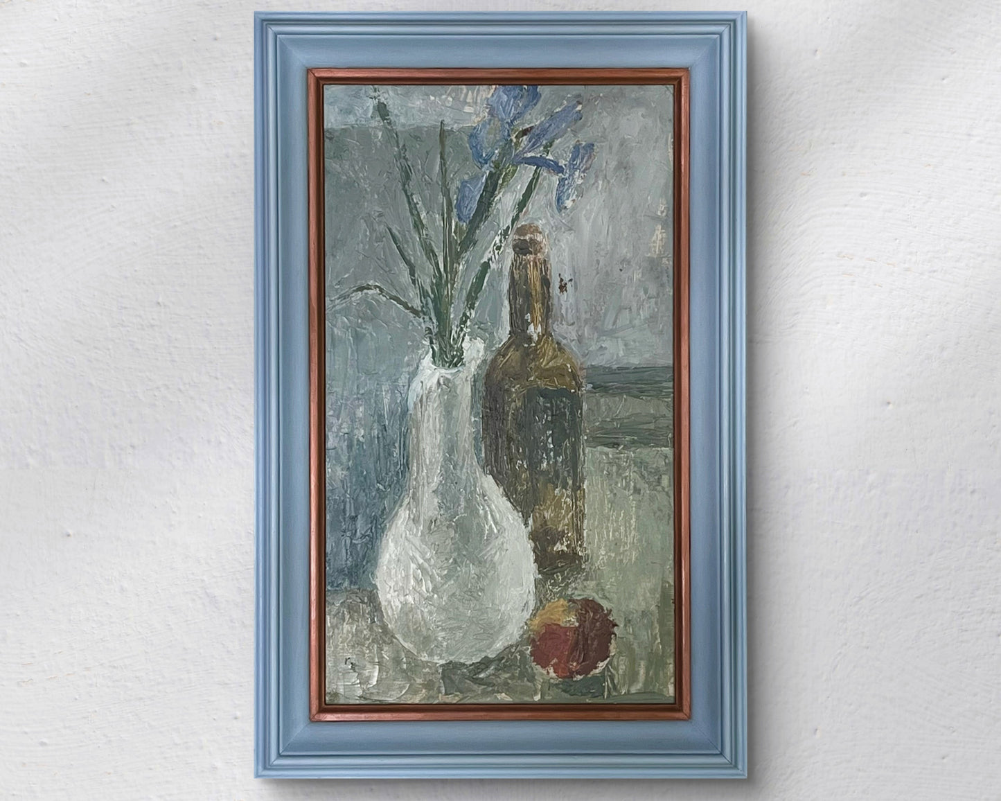 Blue Iris Still Life