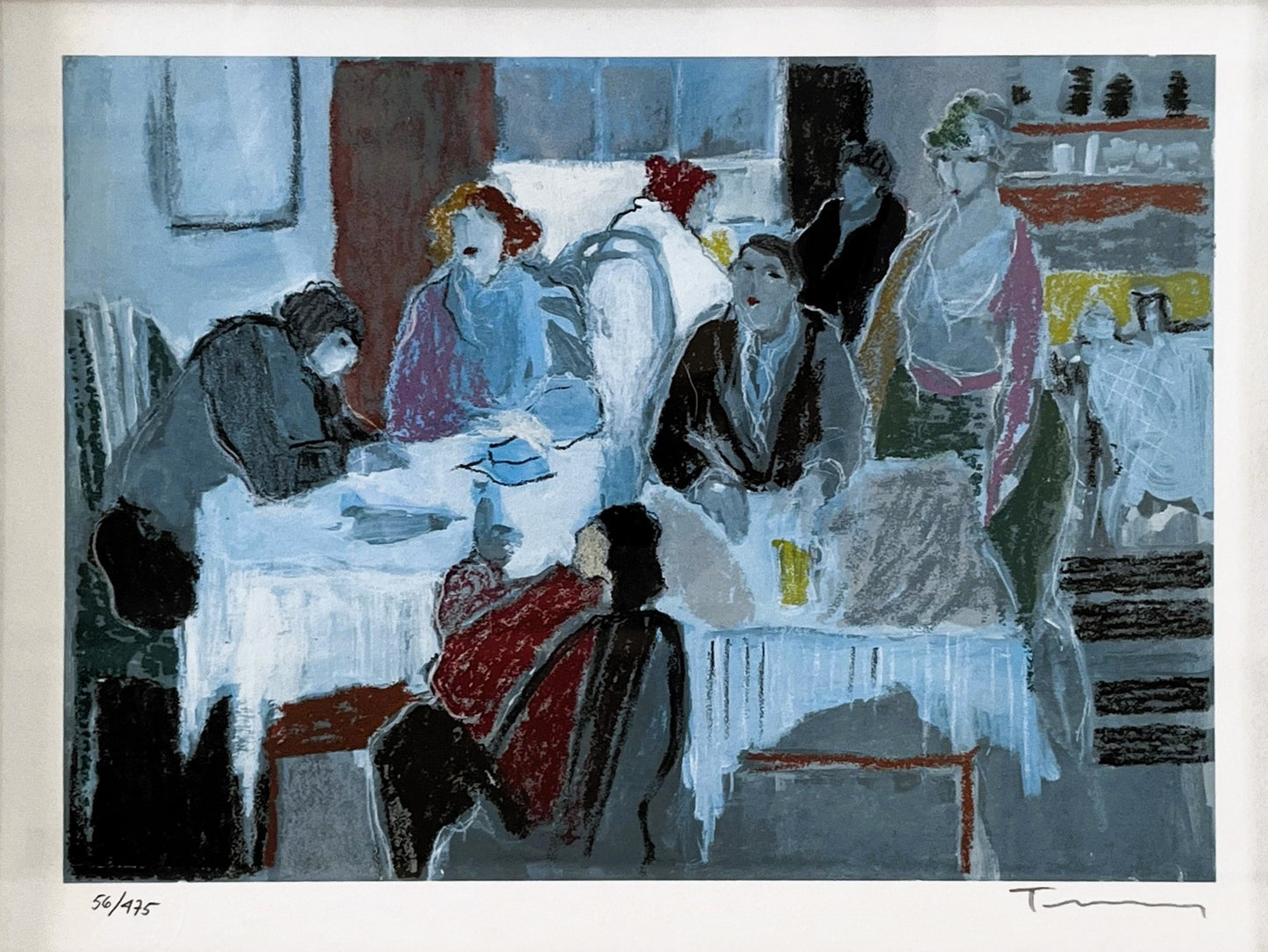 Cafe Blues Silkscreen