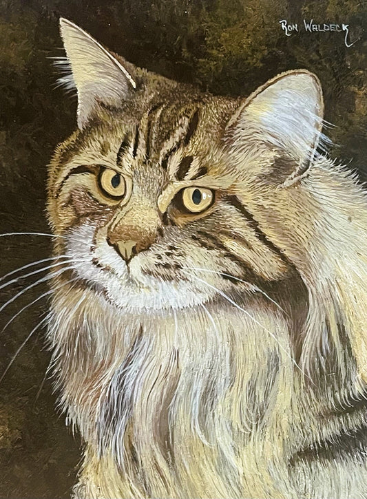 Pair of Cat Portraits