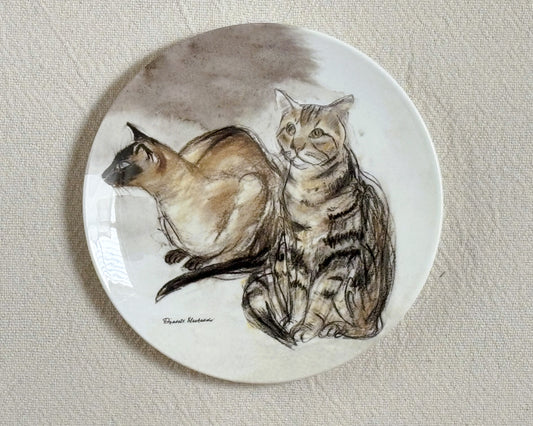 Cat Wall Plate #5