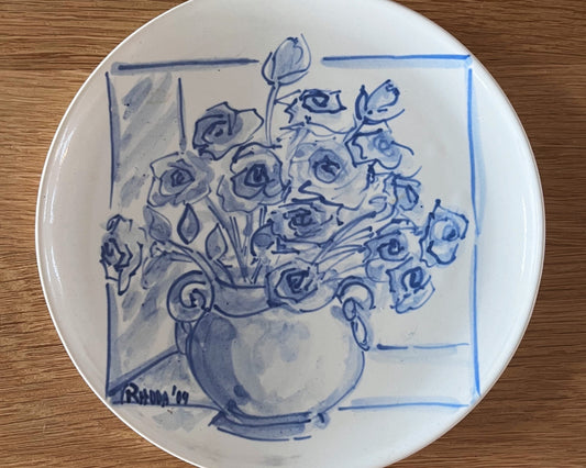Floral Wall Plate