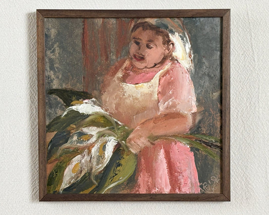 Flower Seller Portrait