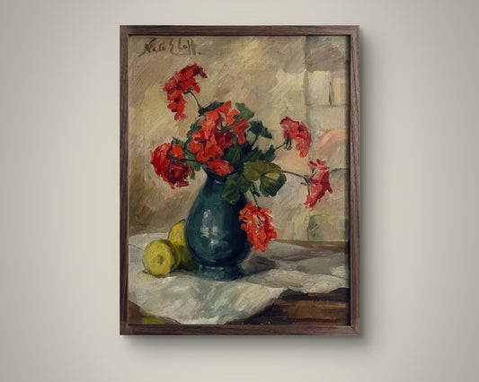 Geraniums with Lemon
