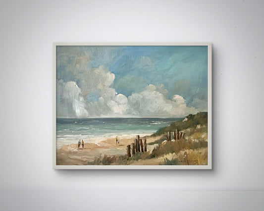 Coastline Oil on Board