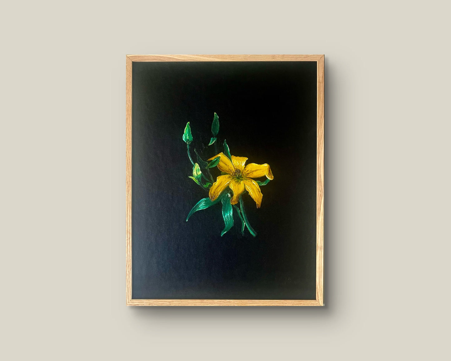 Yellow Lily Botanical
