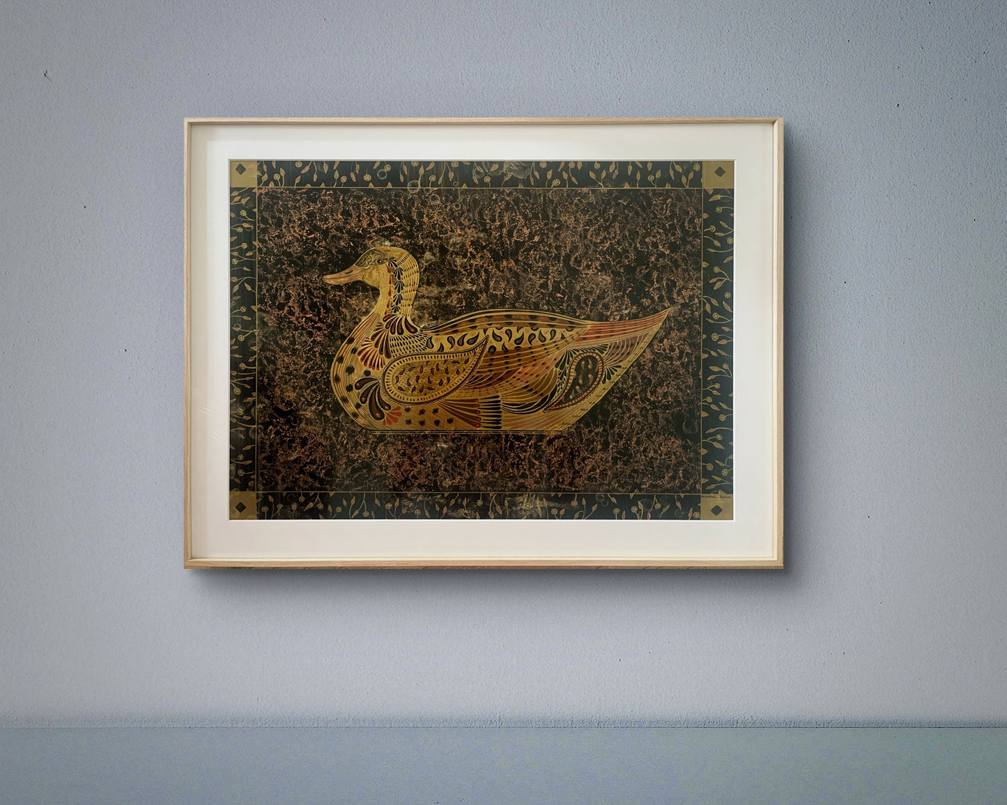 Golden Mallard Duck #2