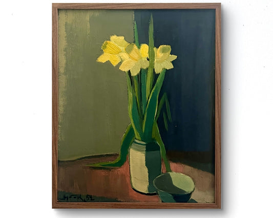 Mid-Century Still life with Daffodils