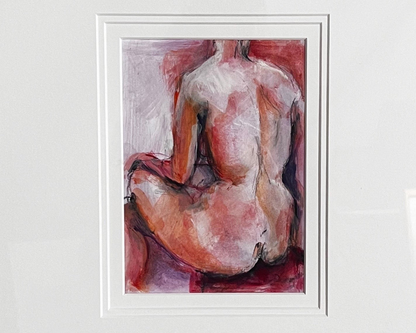 Mixed Media Nude
