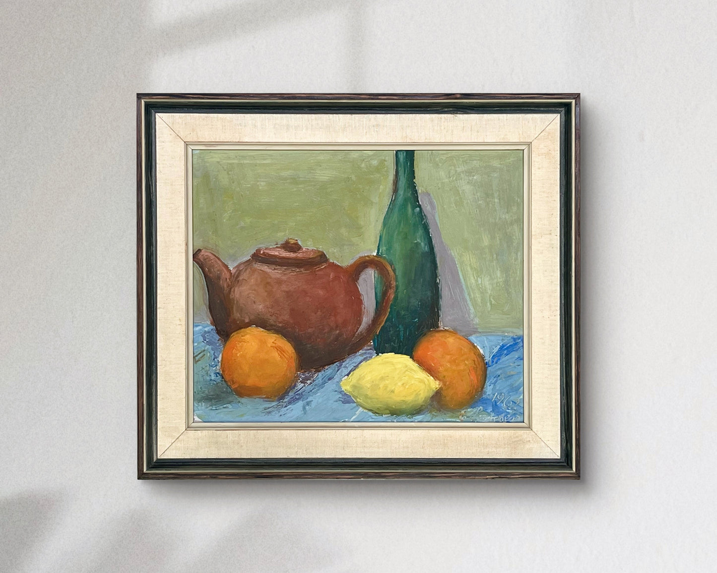 Teapot and Fruit Still Life